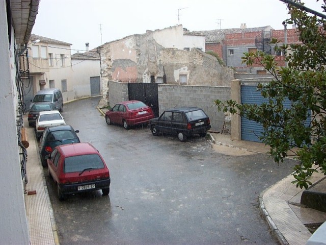 Abans, dissabte 16 de febrer, comenava a nevar