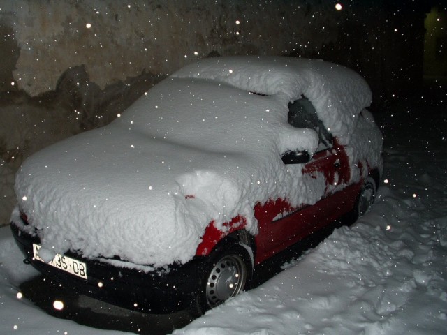 Nevada a Benillup 16 febrer 2003